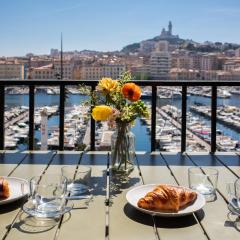 Superbe Appartement, vue Notre Dame de la Garde, Vieux port