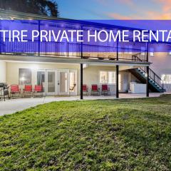 Entire Private 4-BR Home, Lux King Bed, Big Yard, Prime Area, Ranch Style, Available Now