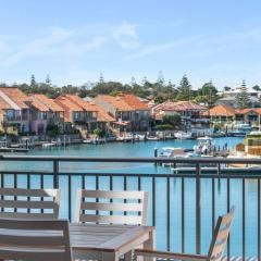 Pet Friendly Luxe Canals Waterfront Retreat with Private Jetty & Spa