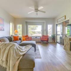 North Myrtle Beach Condo with Golf Course Views
