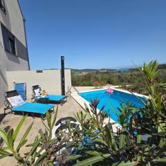 4 star Duplex apartment "Maginja", with private heated POOL & seaview