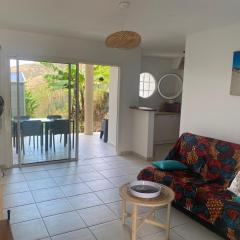 T2 Rez de jardin vue mer