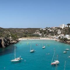 Apartamento con jardín privado en Menorca