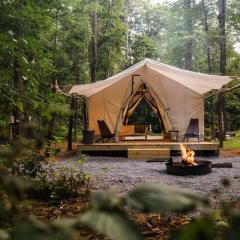 Classic Safari Tent in the Heart of the Adirondack Wilderness, near Lake George, New York