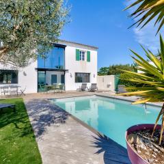 Villa pour 8 avec piscine à La Flotte en Ré