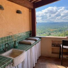 Village House With Valley View In Tourrettes