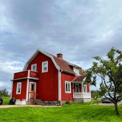 Countryside house with fireplace