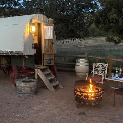 Shepherds Camp Wagon Near Capitol Reef National Park