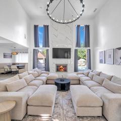 Lux Family Stay with Heated Pool, Spa, Theater, Game Room
