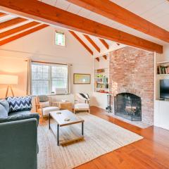 Walk to Amagansett Beach Cottage with Deck!