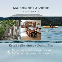 La maison de la vigne