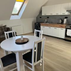 Podkrovní apartmán se společným bazénem
