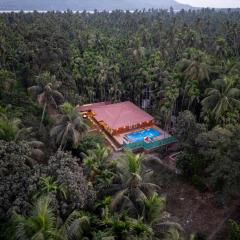 Alaya Stays Cabanas Retreat Tropical 5-BHK With Private Pool, Garden & Outdoor Dining