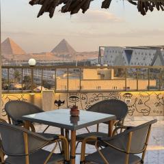 Topview Pyramids And Museum