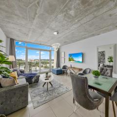Midblock Midtown Miami High Floor 1B Suite W Spa Pool Gym