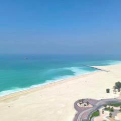 Sunset Ajman Beach - kids friendly