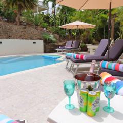 Cap Pavilion, St Lucia 6 bed luxury villa, private pool, gardens and 360' sea views