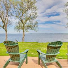 Lake Champlain Family Retreat with Deck and Yard