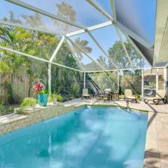 8 Mi to Fort Myers Beach Poolside Paradise!