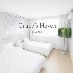 New! Cozy! #Grace Haven at Coex# wifi,Netflix,Youtube, 3-min Subway #Next to Coex# Gangnam District, Jamsil, Lotte world#