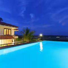 3Tropical Woods 4BR Villa in North Goa PoolCook