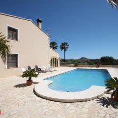 Finca Cantares - holiday home with private swimming pool in Benissa