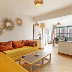 Spacious 3Br Apartment-Pool&AC- Heart of Marrakech- Hivernage