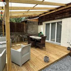 La Souste appartement avec jardin privatif
