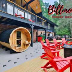 Biltmore Forest Retreat Sauna Hot tub Game Rm