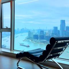 Shanghai Skyline - Spacious&Elegant Luxury Apartment in Lujiazui near Shanghai Center Tower