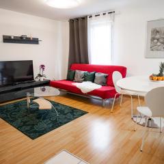 Flat at border suisse