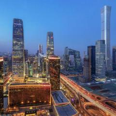 Beijing CBD - Duplex family suite with Queen bed