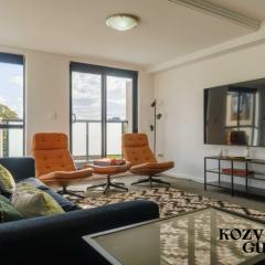 KozyGuru | Homebush West | Modern 2R Apt + Parking
