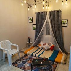 Hidden Gem - Private 1BHK, Fully Furnished Elegant Stay with Indoor Canopy & Fast Wi-Fi