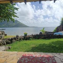 La PERLE de MOOREA Fare HONU Bord de Lagon