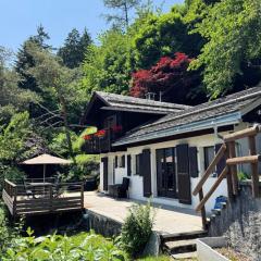 Chalet avec vue panoramique sur les montagnes