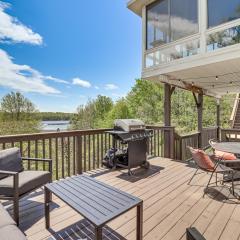 Lake-View Gem with Game Room in Long Pond!