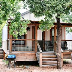 Alluring Tented Cabin on Geronimo Creek - Perfect Glamping Vacation Destination in Seguin, Texas