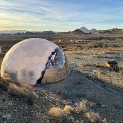 Unique and Pet Friendly Glamping Dome with Views of Big Bend National Park, Perfect for a Texas Glamping Getaway