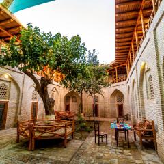 Ohun historical 16 th century hotel Uzbekistan Bukhara Old sity