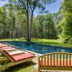 20-Acre Hamptons Nature Escape with Hot Tub and Pool