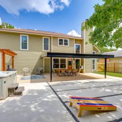 Hot Tub and Game Room Spacious Live Oak Home!