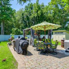 Outdoor Oasis and Hot Tub Maryland Home with Bar!