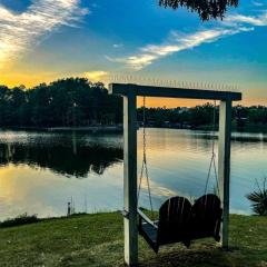 Embrace Nature in this Lakefront Cottage with Fire Pit in Charlotte, North Carolina