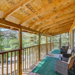 Furnished Deck and Mountain Views Panguitch Cabin
