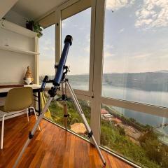 la vista sul lago