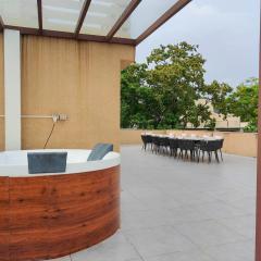 Villa Takiana - 4BHK pvt pool, Gym, 5mins to beach