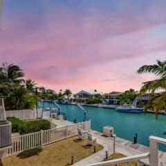 Sunny Waterfront Key Colony 3BR 3BA Villa w Dock