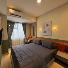 Podomoro Medan Lexington Tower - Japandi Modern - New Renovated 2 BR- direct mall access