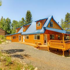 Fire Pit and Sauna Inviting Utah Cabin